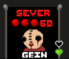 Gein, a character from an early prototype of the game, would eventually contribute to Roids' design