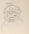 Talia's old Hans sketch